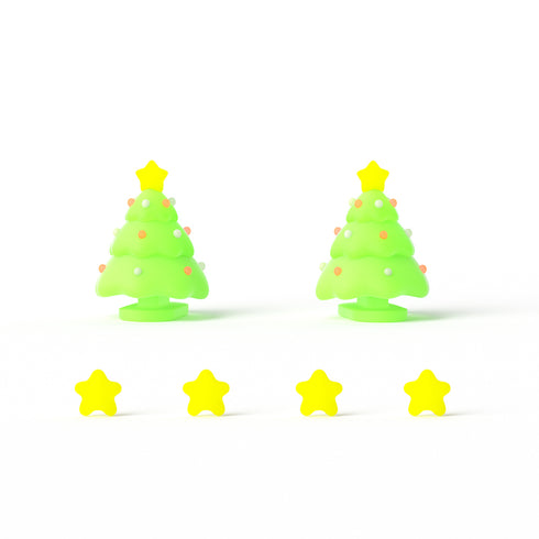Aletas y Ojos de Árbol de Navidad para Sharkicks Pro